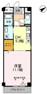 La gracieuse玉川【2階】の間取り