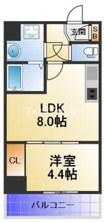 SFIDA森ノ宮【5階】の間取り