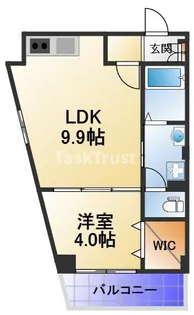 アルカンシェルコート緑橋【2階】の間取り