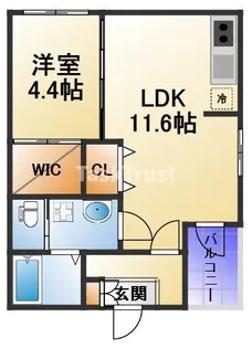 Nextage城東【3階】の間取り