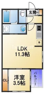 Nextage城東【2階】の間取り