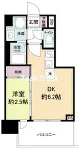 セレニテ天六ミラク【4階】の間取り