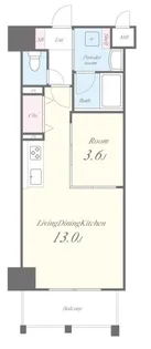 フェニックスコート【2階】の間取り