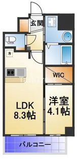 アドバンス北大阪アルタノ【3階】の間取り