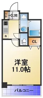 Live工大前【4階】の間取り