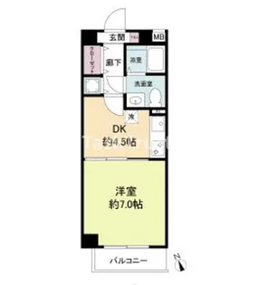 サクセス守口【4階】の間取り