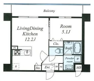 ベル・ステラ【3階】の間取り