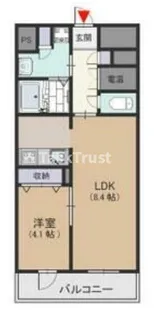 プレミアコート【6階】の間取り