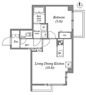 gm TENJIMBASHI【2階】の間取り