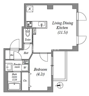 gm TENJIMBASHI【2階】の間取り