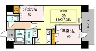 IBC Residence East【2階】の間取り