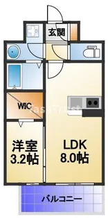 Alivis都島通【3階】の間取り