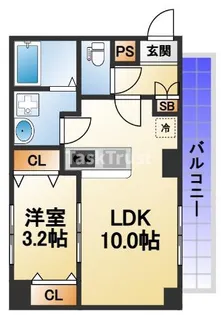 Bell Ange【5階】の間取り
