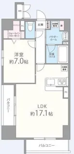 ラフィーネレジデンス【4階】の間取り