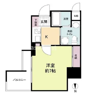 セレニテ梅田ルフレ【14階】の間取り