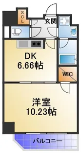 アーデン西天満【5階】の間取り