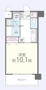 スクウェアJ【6階】の間取り