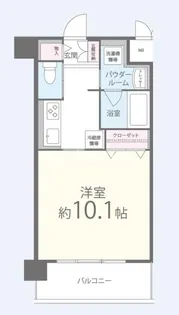 スクウェアJ【4階】の間取り