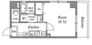 DAP千林【1階】の間取り
