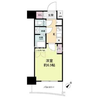 LUMINOUS放出【3階】の間取り