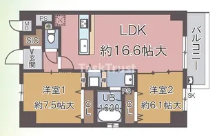 iTM【3階】の間取り