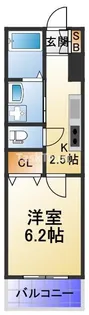 みおつくし都島【5階】の間取り