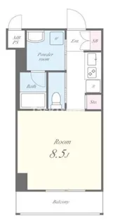 城北テラス【7階】の間取り