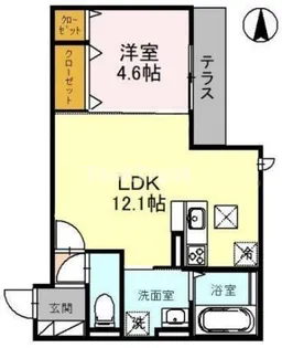 GARANCE新森【2階】の間取り