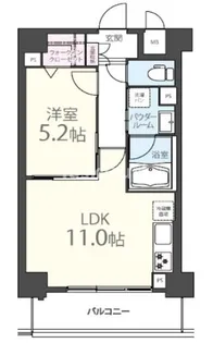 アべニール鷺洲【5階】の間取り