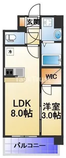 エスリード大阪城EAST【2階】の間取り