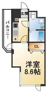 Alivio Nagara【6階】の間取り