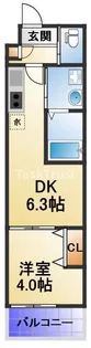 ALEGRIA守口金下町【2階】の間取り