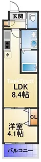 ALEGRIA守口金下町【2階】の間取り