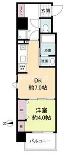 S-FORT都島内代【6階】の間取り