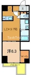パウゼ堺筋【3階】の間取り