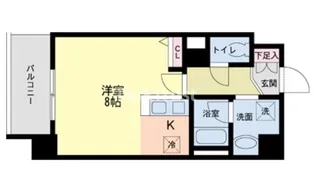 デイグラン鶴見【6階】の間取り