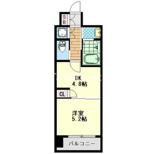 ネクストステージ関目【3階】の間取り