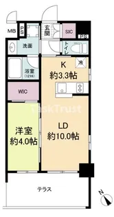 URBANLINK森小路駅前【1階】の間取り