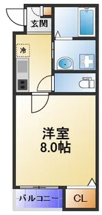 ココファイン千林【2階】の間取り
