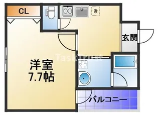 メゾン・ド・リラ【1階】の間取り