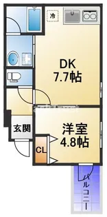 メゾン・ド・リラ【3階】の間取り