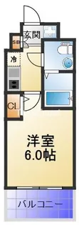 ARISTO扇町【7階】の間取り