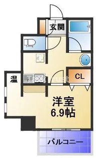 イーストクレセント【3階】の間取り