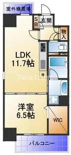 レジデンス西梅田【6階】の間取り