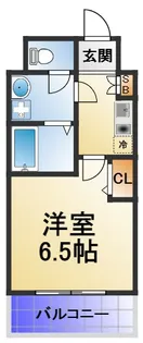 グランピア関目【3階】の間取り