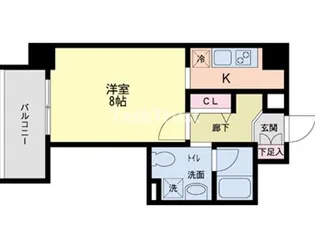 デイグラン鶴見【3階】の間取り