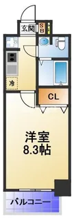アドバンス大阪城エストレージャ【5階】の間取り