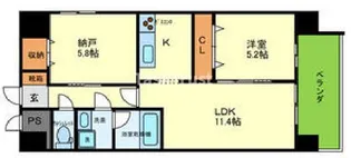 CENTURY与力町公園【2階】の間取り