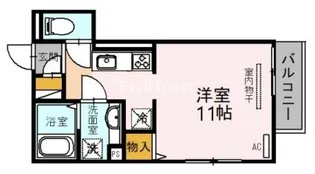 アヴェルラ京橋【2階】の間取り