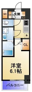 ファーストフィオーレ京橋ノワール【8階】の間取り